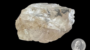 In July 2025, staff from GIA, including GIA Executive Vice President and Chief Research and Laboratory Officer Tom Moses and Vice President of Research and Development Dr. Wuyi Wang, examined a rough diamond weighing 2,488.32 carats In July 2025, staff from GIA, including GIA Executive Vice President and Chief Research and Laboratory Officer Tom Moses and Vice President of Research and Development Dr. Wuyi Wang, examined a rough diamond weighing 2,488.32 carats