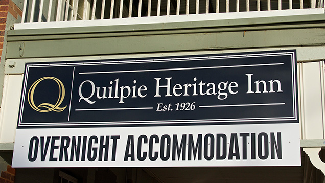 Quilpie Heritage Inn(奎尔派遗产酒店)标示 Quilpie Heritage Inn(奎尔派遗产酒店)标示