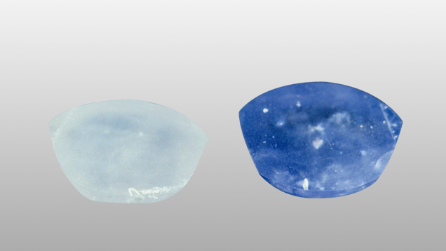 Heat treated sapphires
