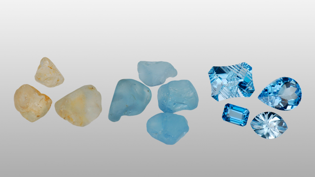 Irradiated Topaz