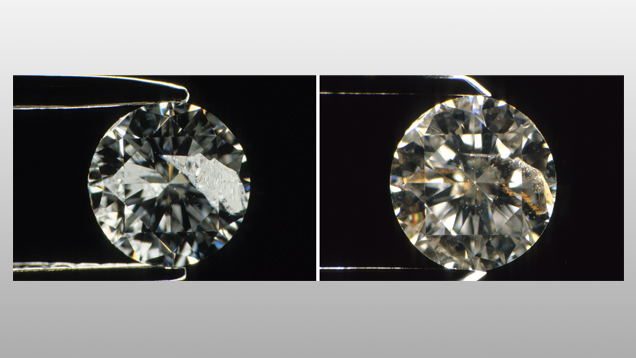 Fracture Filled Diamonds