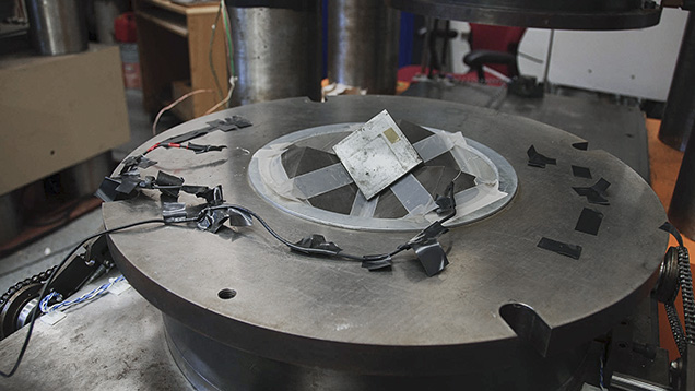 Multi-anvil presses at the Carnegie Institution of Washington’s Geophysical Lab Multi-anvil presses at the Carnegie Institution of Washington’s Geophysical Lab