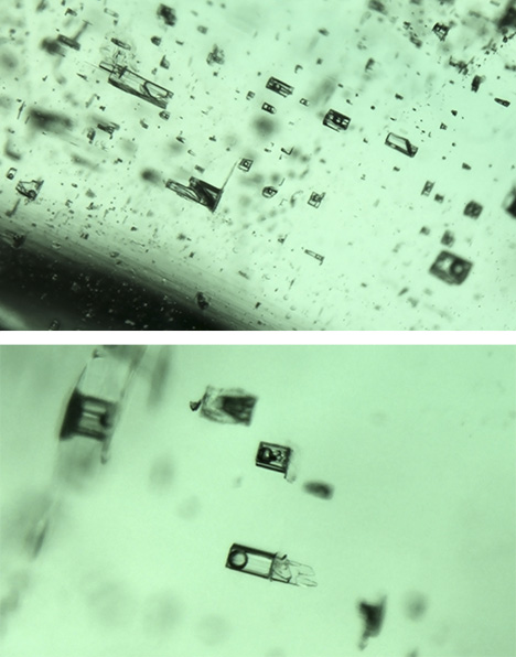 Multiphase inclusions in emerald from Kafubu and Kagem mine Multiphase inclusions in emerald from Kafubu and Kagem mine
