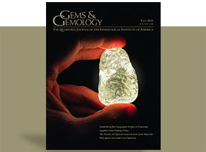 Gems & Gemology Fall 2022 In Brief Gems & Gemology Fall 2022 In Brief