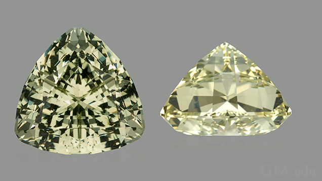 Beryl top and side view